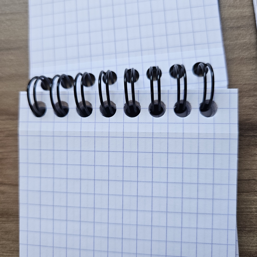 🔥4/$20 Rhodia Mini Spiral Notepads Memo Pads with Grid Paper - Picture 5 of 5